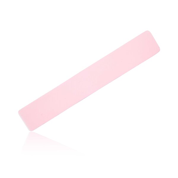 Polierfeile, weiß-rosa, breit 10er-Pack