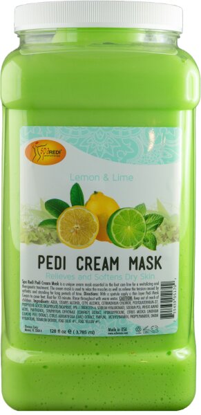 Pedi Cream Maske Lemon & Lime 3785ml